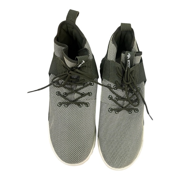 Adidas Men’s Tubular X BA7782 Sneakers Olive Green Mid Size 11 - Picture 11 of 12